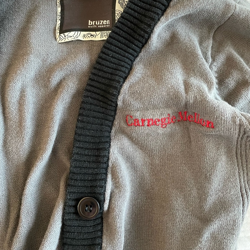 Vintage Carnegie Mellon University Cardigan, Size XS
